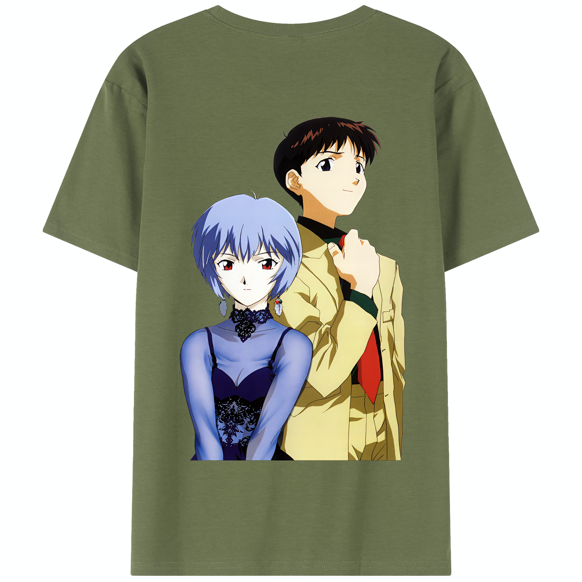 （画像用） EVA 新世紀エヴァンゲリオン 綿100％半袖Tシャツ（背面プリント）